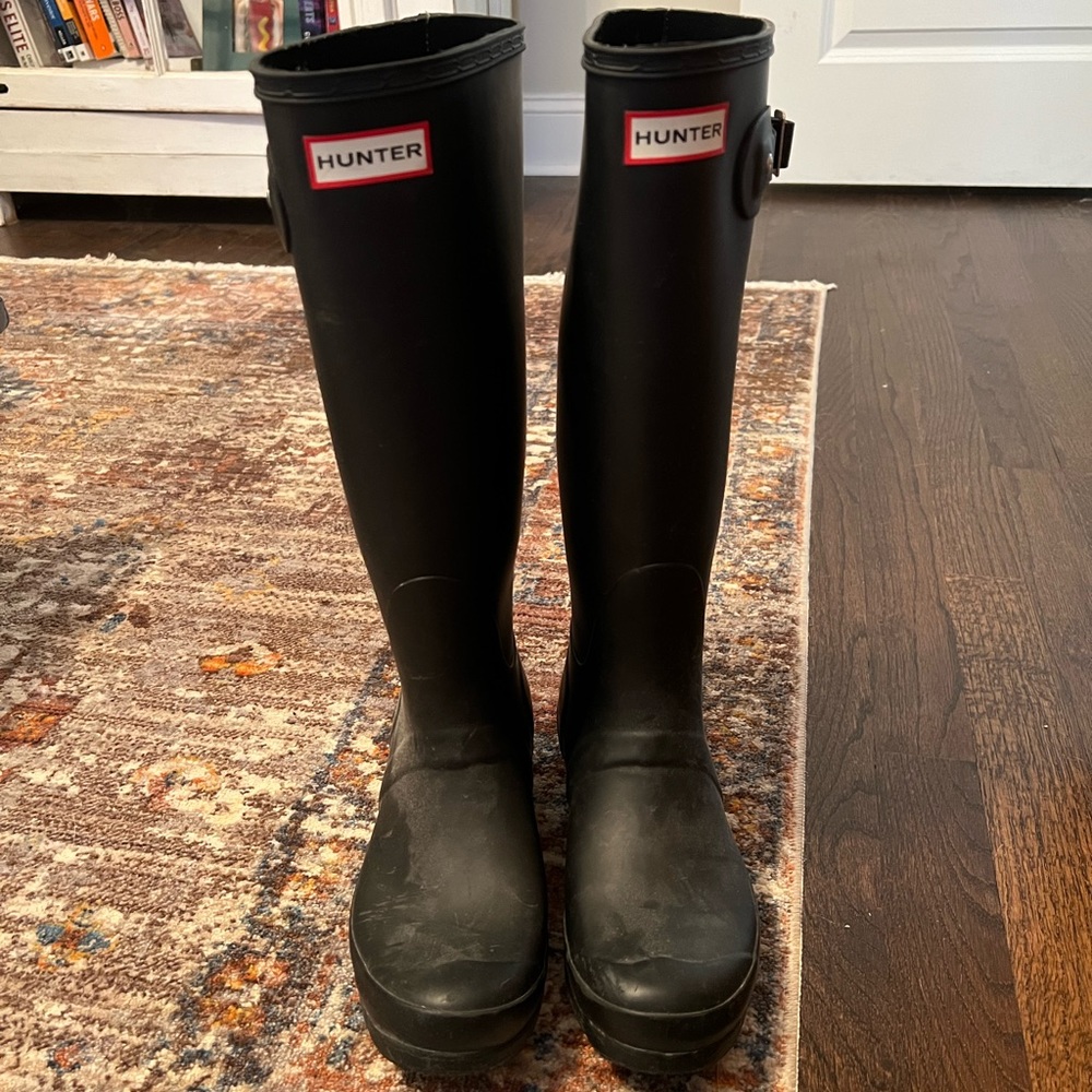 Hunter rain boots